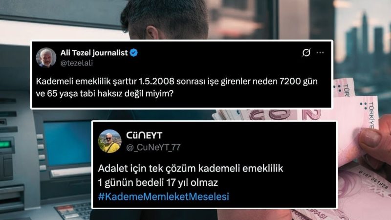 Kademeli emeklilik tablosu bakanlığa sunuldu: Detaylar belli oldu