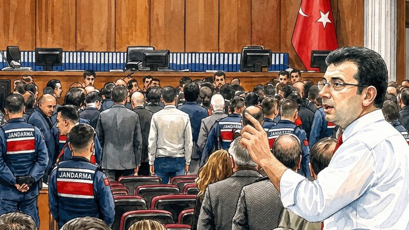 İmamoğlu'nun yargılandığı davanın üçüncü duruşması görüldü